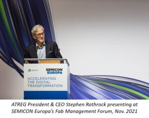 ATREG CEO speaking at SEMICON Europa 2021
