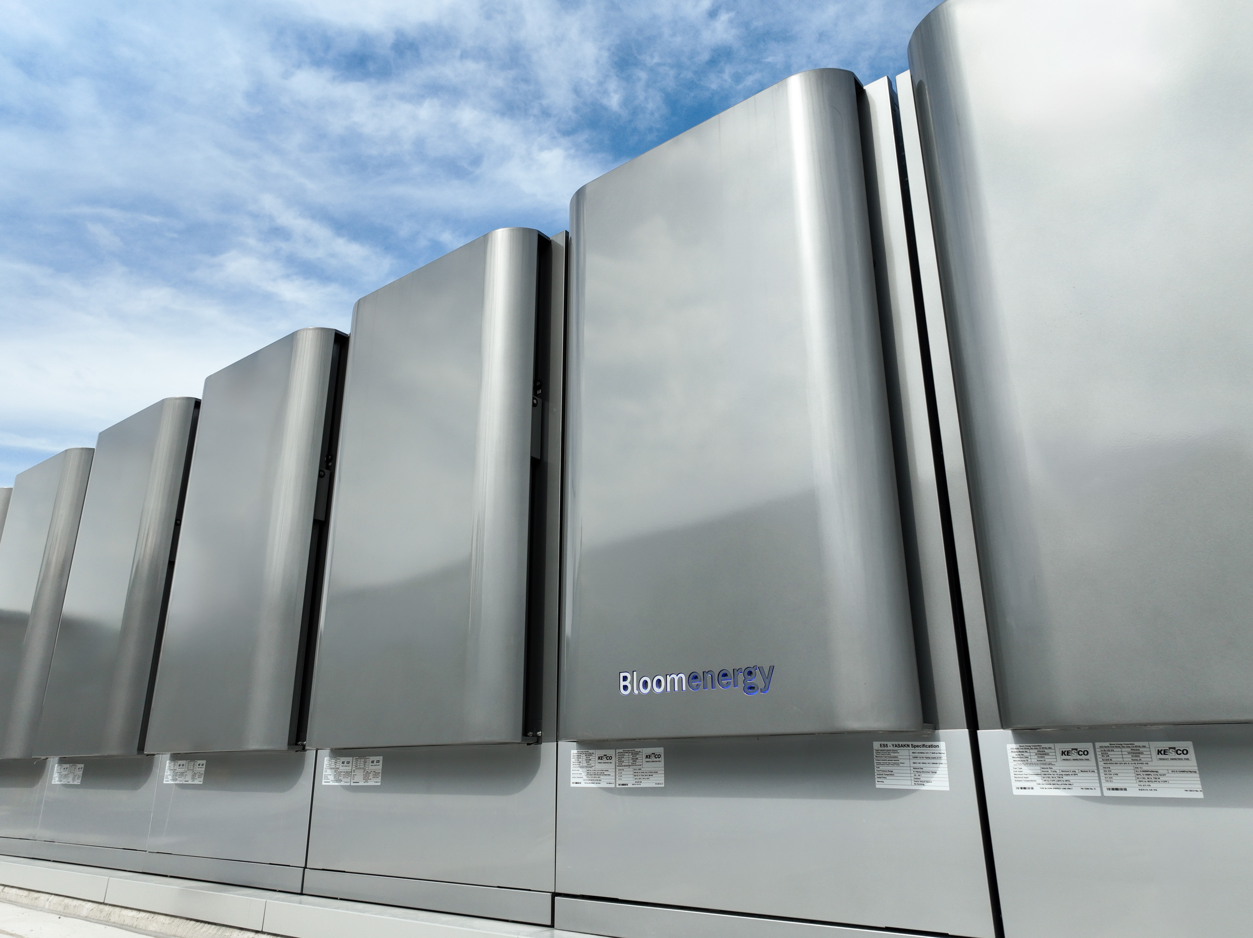 Bloom Energy fuel cells